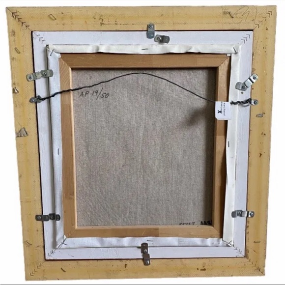 Rare Anatole Krasnyansky Signed Artist Proof Acrylic Cityscape Serigraph Framed - Picture 7 of 11